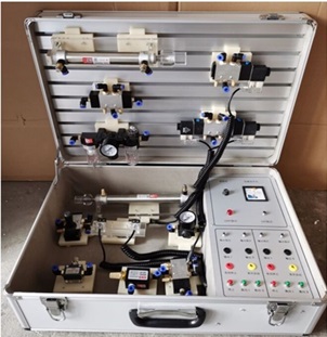 便携式气动传动基础实训箱