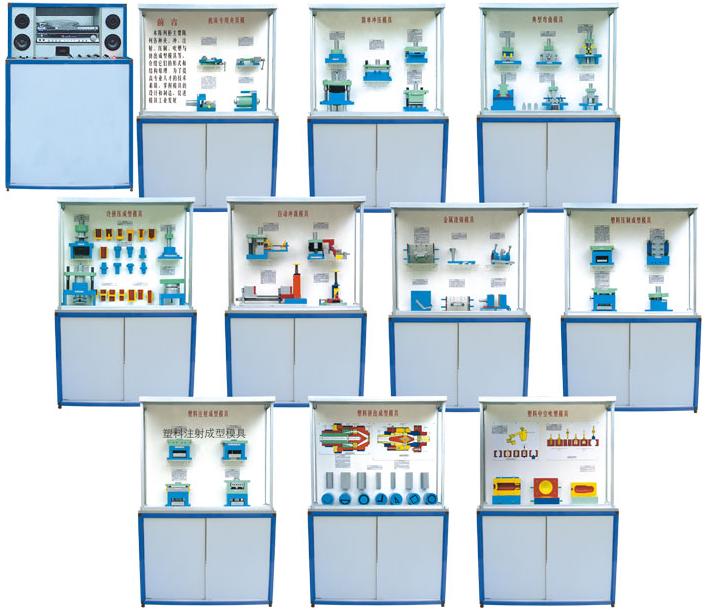 《模具》示教陈列柜